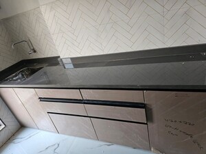 Bathroom in 1 BHK Apartment at Rockline The Meridian Towers, Ghatkopar West – for Rent