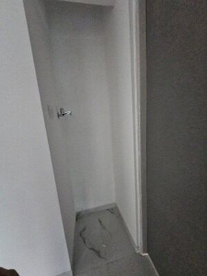 Bathroom in 1 BHK Apartment at Rockline The Meridian Towers, Ghatkopar West – for Rent