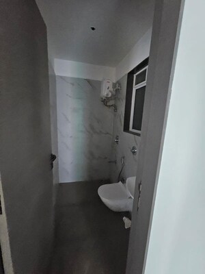 Bathroom in 1 BHK Apartment at Rockline The Meridian Towers, Ghatkopar West – for Rent