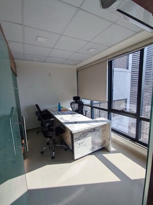 Team Area in  Office Space at Shivalik Shilp, Sanidhya – for Rent