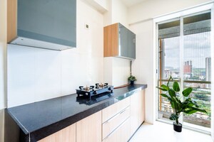 Kitchen in 2.5 BHK Apartment at Ekta Tripolis, Goregaon West – for Sale