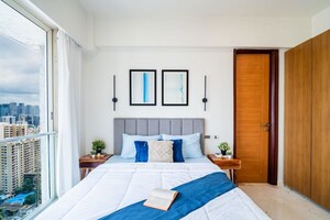 Bedroom in 2.5 BHK Apartment at Ekta Tripolis, Goregaon West – for Sale
