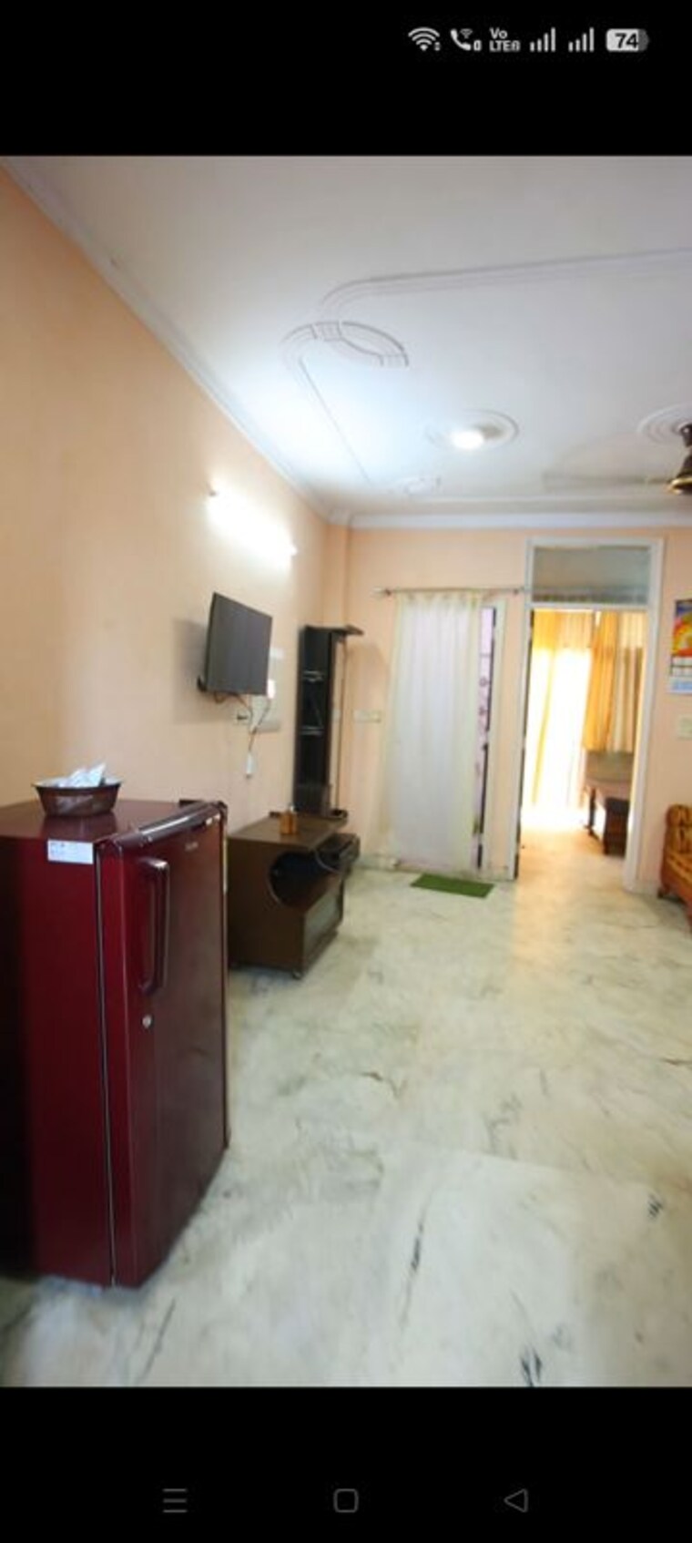 Living Room, kalkaji 2 Bedroom 800 Sq.Ft. Builder Floor In Kalkaji Delhi 10702075