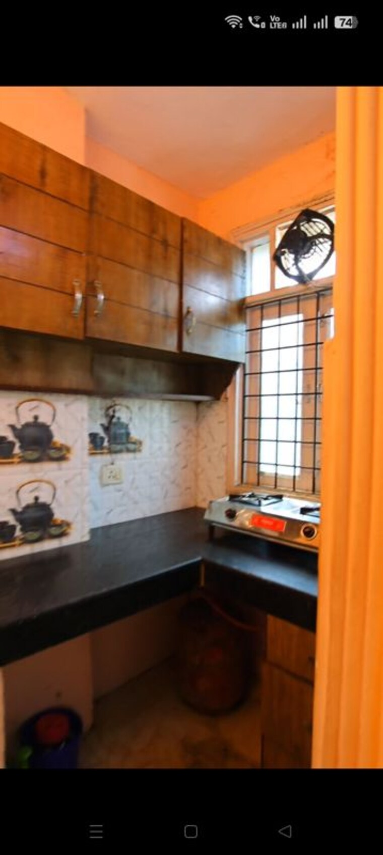 Kitchen, kalkaji 2 Bedroom 800 Sq.Ft. Builder Floor In Kalkaji Delhi 10702075