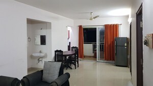 Living Room in 3 BHK Apartment at Ramky One Kosmos, Gachibowli – for Rent