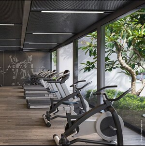 Gym in 2 BHK Apartment at Sheth Auris Bliss, Malad West – for Rent