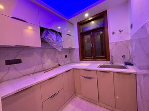 Kitchen in 3 BHK Apartment at Freedom Fighters Enclave – for Rent