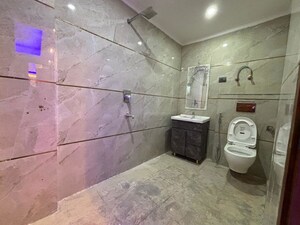 Bathroom in 3 BHK Apartment at Freedom Fighters Enclave – for Rent