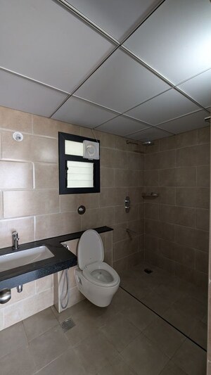 Bathroom in 3 BHK Apartment at Purva Atmosphere, Thanisandra Main Road – for Rent