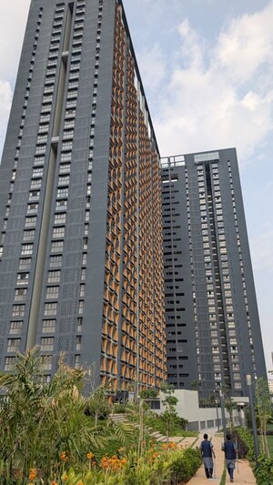 3 BHK Apartment – Exterior View View at Purva Atmosphere, Thanisandra Main Road - for Rent