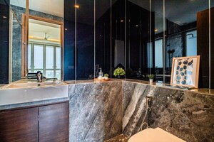 Kitchen in 3 BHK Apartment at Forum Serendipity, Bandra Kurla Complex – for Sale