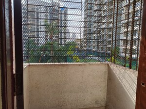 Balcony in 2 BHK Apartment at Vasundhara CHS Gokuldham, Gokuldham Colony – for Rent