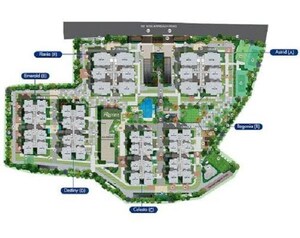 Master Plan in 2 BHK Apartment at Rajapushpa Pristinia, Kokapet – for Sale