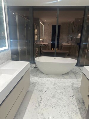 Bathroom in 4 BHK Builder Floor at Sector 23 – for Rent