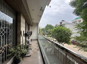 Balcony in 3 BHK Builder Floor at Tagore Garden – for Rent