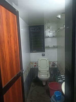 Washroom in 3 BHK Apartment at Riddhi Tower, Malad East – for Rent