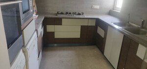 Kitchen in 3 BHK Builder Floor at Safdarjung Enclave – for Rent