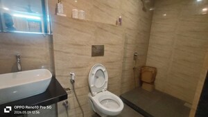 Bathroom in 3 BHK Apartment at Shrishti Synchronicity, Chandivali – for Rent