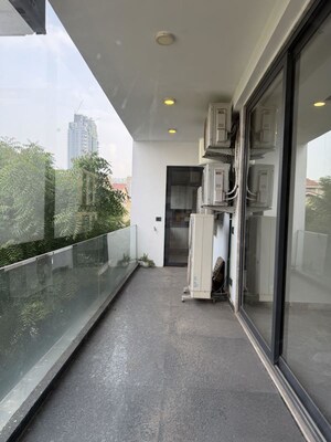 Balcony in 3 BHK Builder Floor at Sector 23a – for Rent