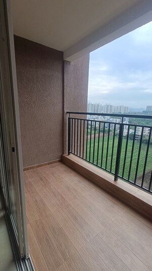 Balcony in 2 BHK Apartment at Kolte Patil Life Republic, Hinjewadi – for Rent
