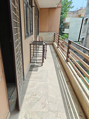 Balcony in 3 BHK Builder Floor at Sector 45 – for Rent