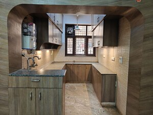 Kitchen in 3 BHK Builder Floor at Sector 45 – for Rent