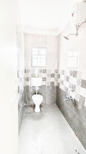 Washroom in 1 BHK Apartment at Wadgaon Sheri – for Rent