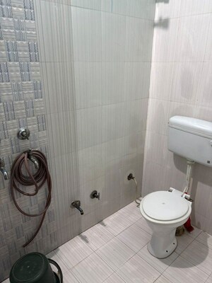 Bathroom in 1 BHK Builder Floor at Pachpedi Naka – for Rent