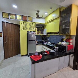 Kitchen in 2 BHK Apartment at Lodha Crown Quality Homes, Majiwada – for Rent