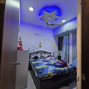 Bedroom in 2 BHK Apartment at Lodha Crown Quality Homes, Majiwada – for Rent