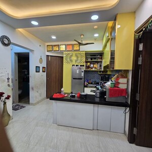 Living Room in 2 BHK Apartment at Lodha Crown Quality Homes, Majiwada – for Rent