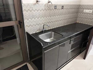 Attached Bathroom in 1 BHK Apartment at Lodha Casa Viva, Majiwada – for Sale