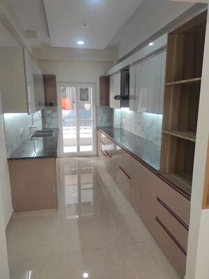 Kitchen in 4 BHK Apartment at Emaar Emerald Floors, Sector 65 – for Rent