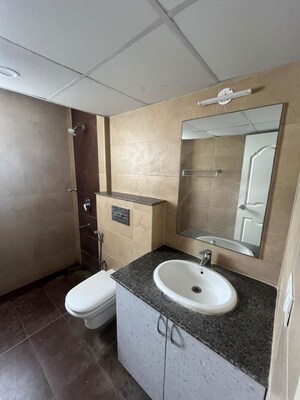 Bathroom in 3 BHK Apartment at G Corp The Icon, Thanisandra Main Road – for Rent