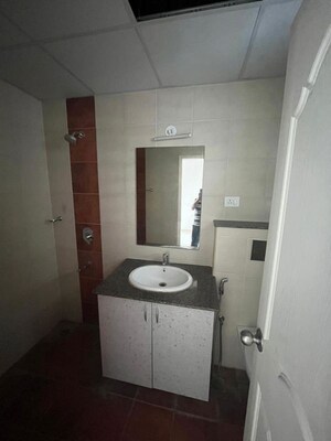 Bathroom in 3 BHK Apartment at G Corp The Icon, Thanisandra Main Road – for Rent