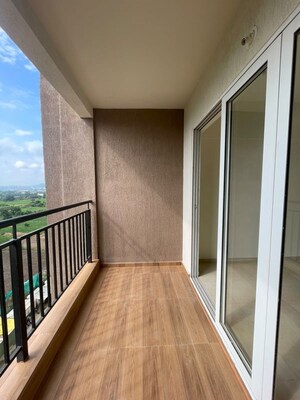 Balcony in 2 BHK Apartment at Kolte Patil Life Republic 16th Avenue Arezo, Hinjewadi – for Rent