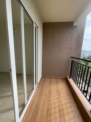 Balcony in 2 BHK Apartment at Kolte Patil Life Republic 16th Avenue Arezo, Hinjewadi – for Rent