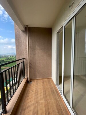 Balcony in 2 BHK Apartment at Kolte Patil Life Republic 16th Avenue Arezo, Hinjewadi – for Rent