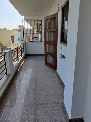 Balcony in 3 BHK Builder Floor at Sector 45 – for Rent