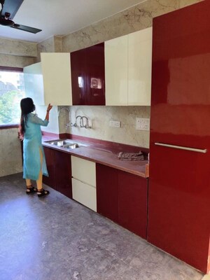Kitchen in 3 BHK Builder Floor at Sector 45 – for Rent