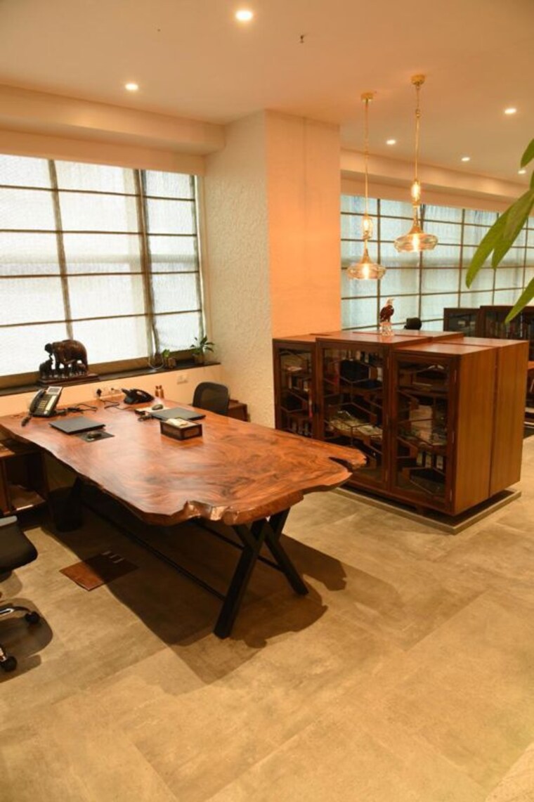 Living Room, wadhwa-the-capital Commercial Office Space 2100 Sq.Ft. In Bandra East Mumbai 10702439