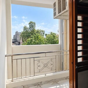 Balcony in 1 BHK Builder Floor at Saket – for Rent