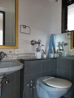 Attached Bathroom in 2 BHK Apartment at Bandra West – for Rent