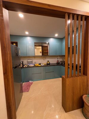 Kitchen in 3 BHK Builder Floor at Rajpur Khurd Extension – for Sale