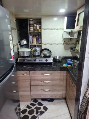 Kitchen in 1 RK Apartment at Hill View CHS Antop HIll, Antop Hill – for Sale