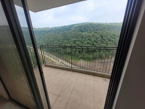 Balcony in 3 BHK Apartment at Shapoorji Pallonji Vanaha Golfland, Bavdhan – for Rent