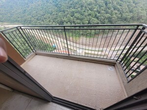 Balcony in 3 BHK Apartment at Shapoorji Pallonji Vanaha Golfland, Bavdhan – for Rent