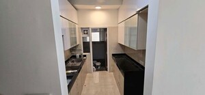 Kitchen in 3 BHK Apartment at L&T Crescent Bay T2, Parel – for Sale