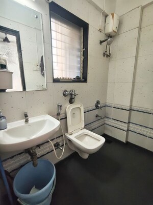 Bathroom in 2 BHK Apartment at Dosti Flamingos, Parel – for Rent