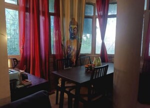 Living Room in 1 BHK Apartment at Khar West – for Rent